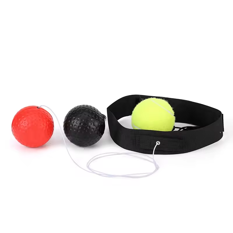 Custom head-mounted agility reaction MMA fight boxing speed ball With Adjustable Headband