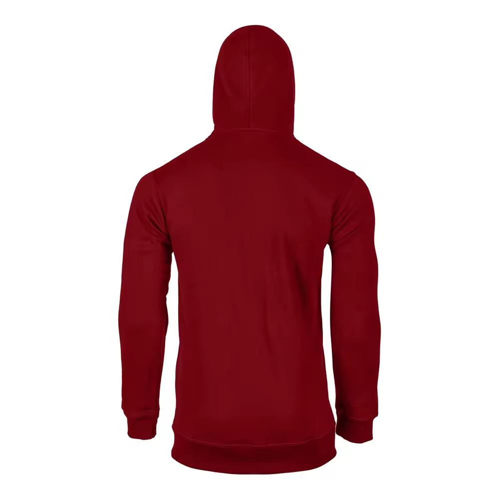 Maroon Hoodie Design Manufacturing Hoodies Heavyweight Blank High-Quality Wholesale 100 Cotton Men Oversized Hoodie