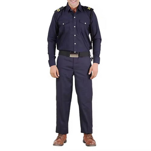 Security Guard Dress Uniform Safety Uniform Shirts Reflective Tape  Top Selling Product Security Work Wear Uniforms Set