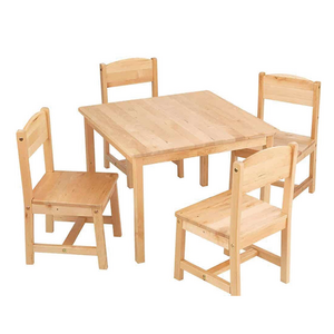 Montessori Table And Chair Set Wooden Study Table Toddler Activity Desk Kids Preschool Furniture