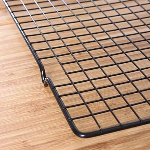 Cooling Rack Baking Rack. Stainless Steel Oven and Dishwasher Safe. Fits Half Sheet Cookie Pan