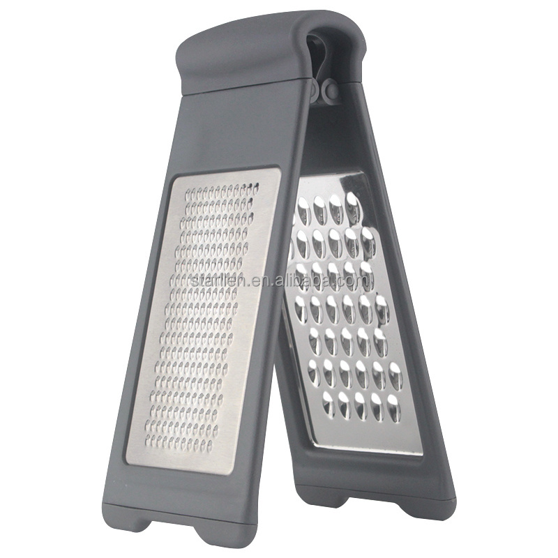 Kitchen Gadget Multi functional Stainless Steel Double Sides Vegetables Grater Cheese Slicer