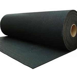 Black/White/Green color pp non woven geotextile fabric for road geotextile