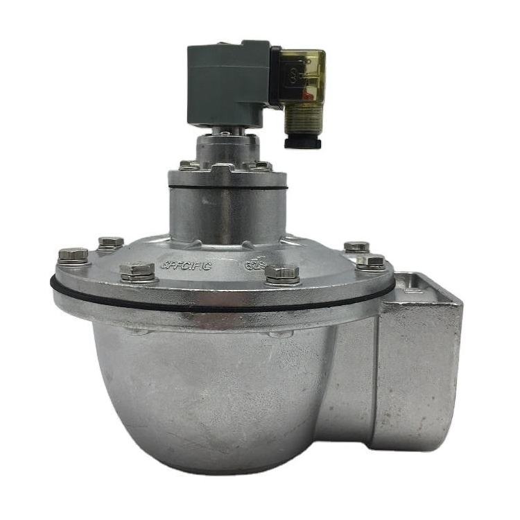 3inch DMF-Z-76S Right Angle Pulse Solenoid Double Diaphragm Valve For Bagfilter Dust Cleaning