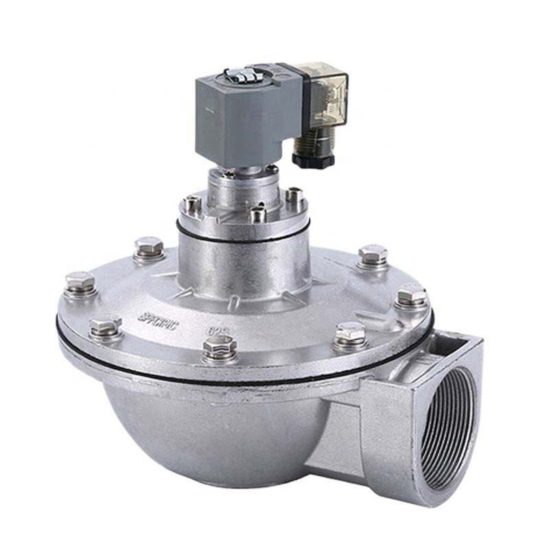 3inch DMF-Z-76S Right Angle Pulse Solenoid Double Diaphragm Valve For Bagfilter Dust Cleaning