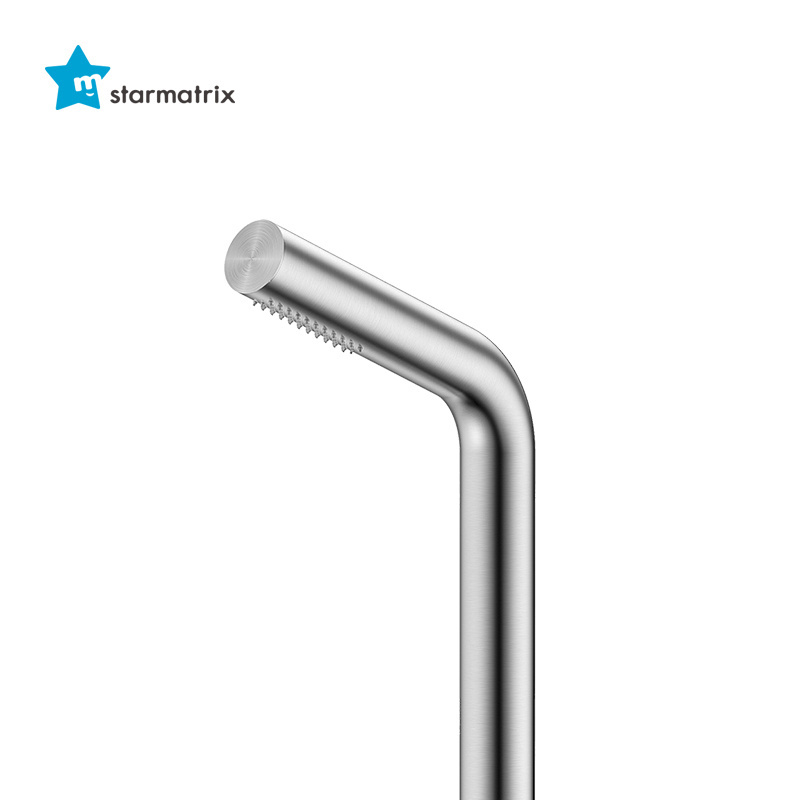 STARMATRIX SS1107 outdoor pool shower 316 stainless outdoor shower panel 316 stainless floor mounted  outdoor beach shower