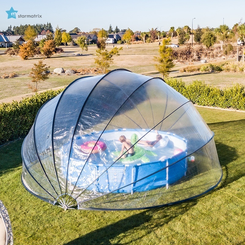 STARMATRIX pool dome price swimming pool dome cover inflatable pool above ground dome