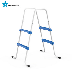 STARMATRIX 912 folding pool ladder steps swimming pool ladder portable on ground swimming pool ladder