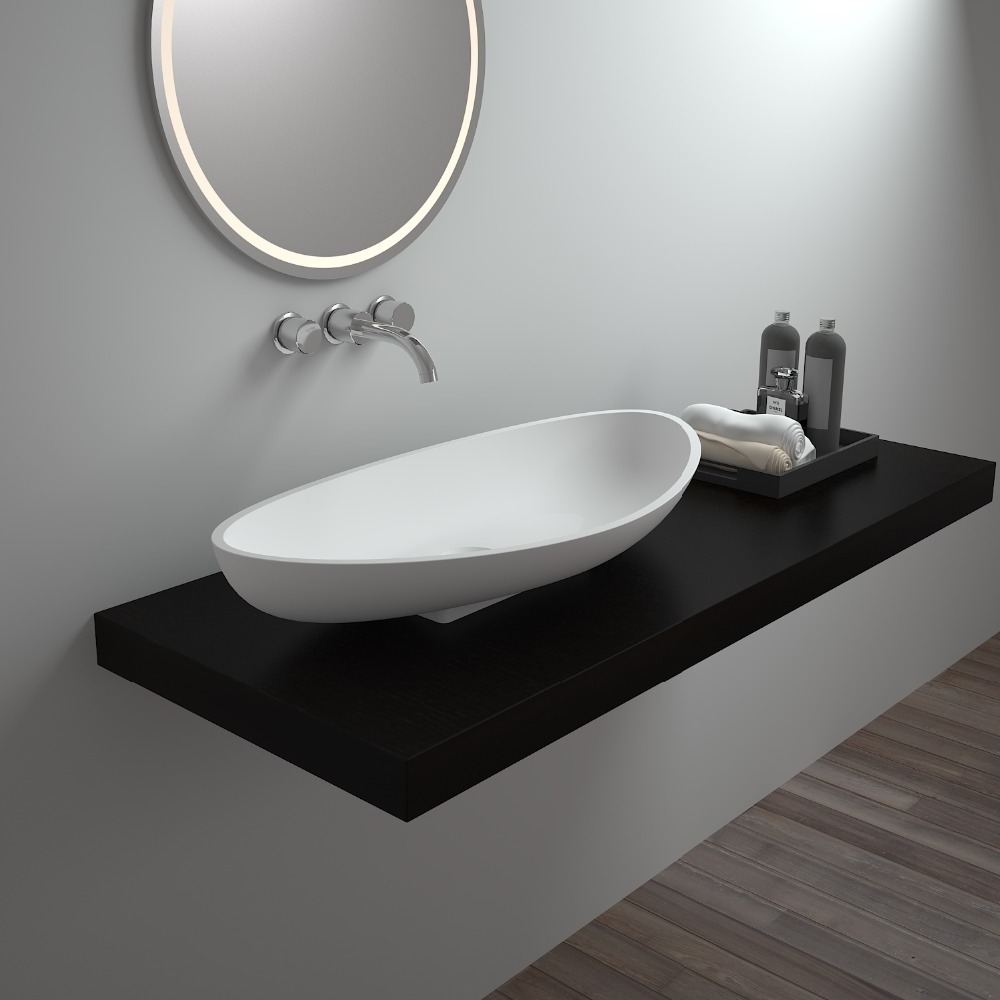 SM-8322 Very Beautiful Sinks, Hot Sell Counter Top stone Wash Basin