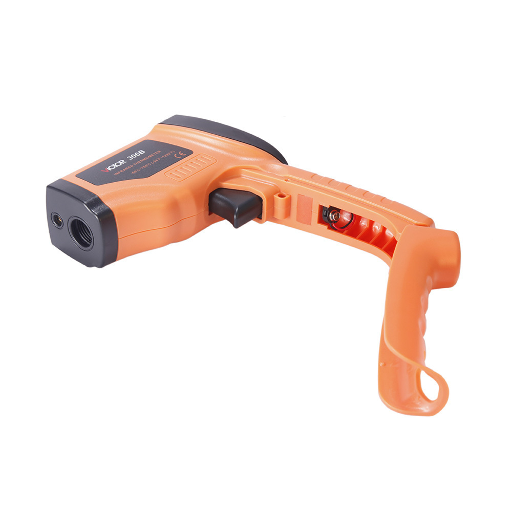 306B RuoShui Thermometer Gun Laser Thermometer  Non Contact 700 Degree Industrial Temperature Infrared Thermometer