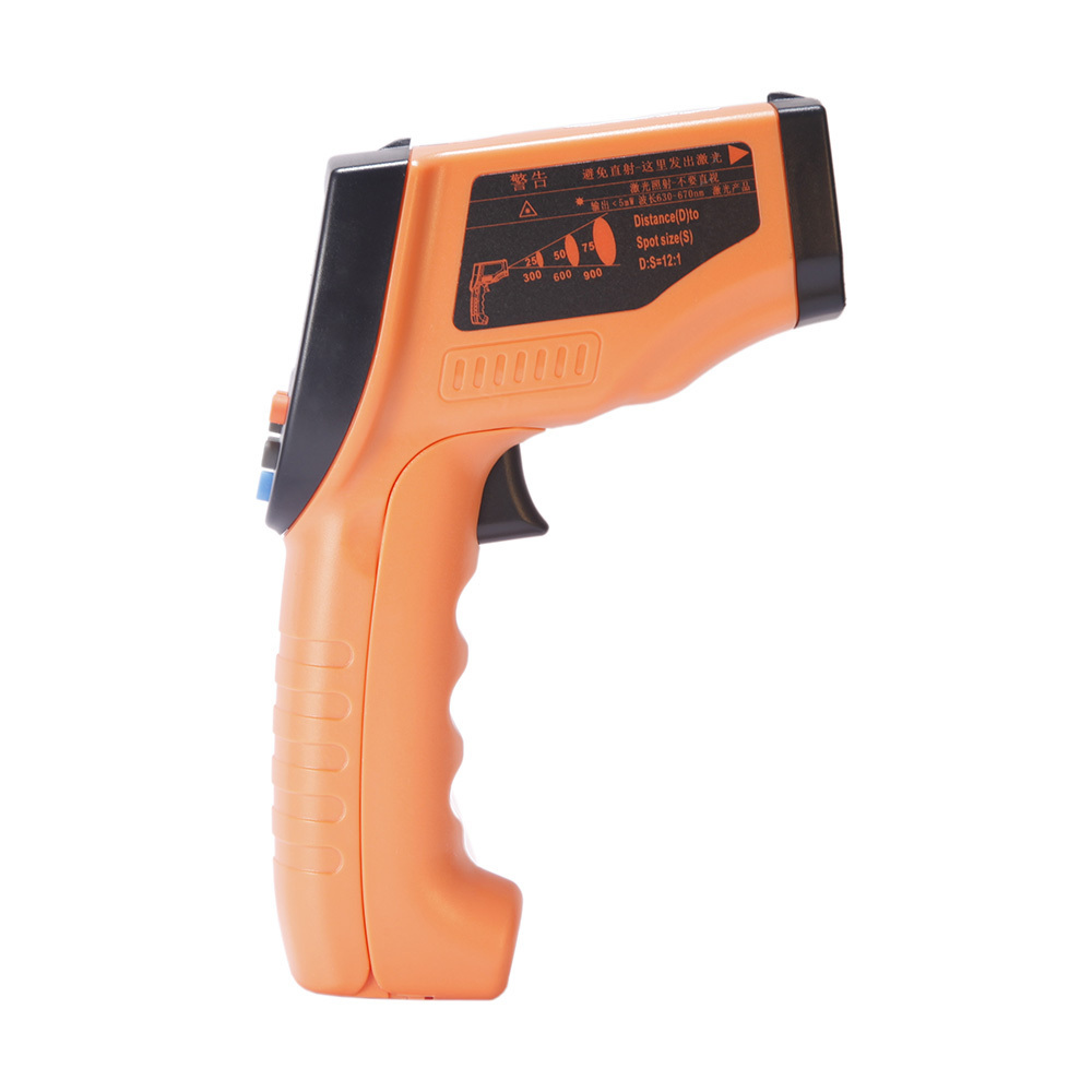 306B RuoShui Thermometer Gun Laser Thermometer  Non Contact 700 Degree Industrial Temperature Infrared Thermometer