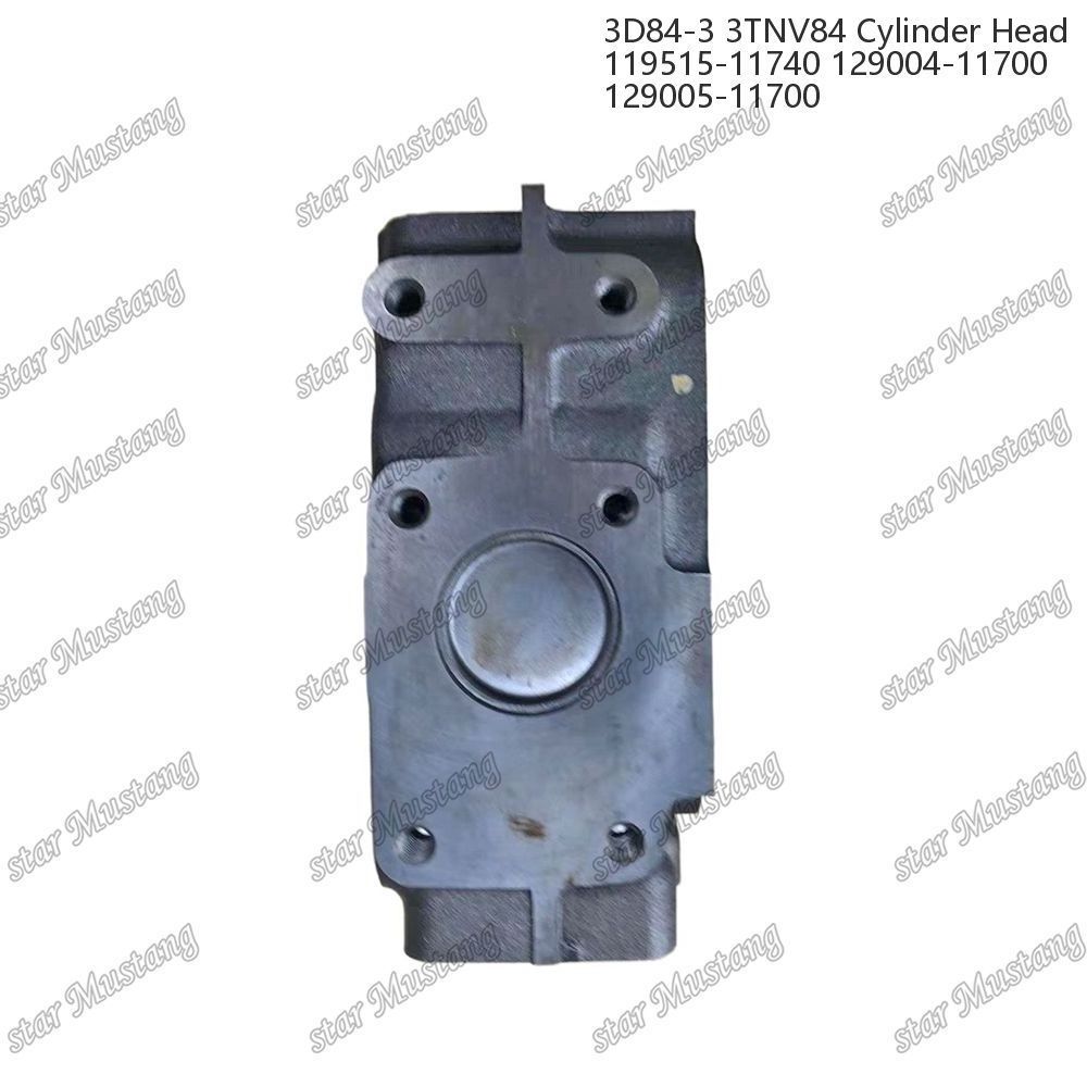 3D84-3 3TNV84 Cylinder Head 119515-11740 129004-11700 129005-11700 For Yanmar Diesel Engine