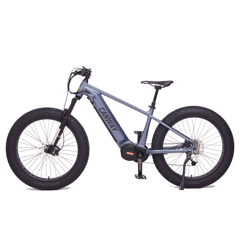 High Quality Popular 26 Inch Suspension Chopper Bicycle Motorized Bicycle Fat tire Electric Chopper Bike