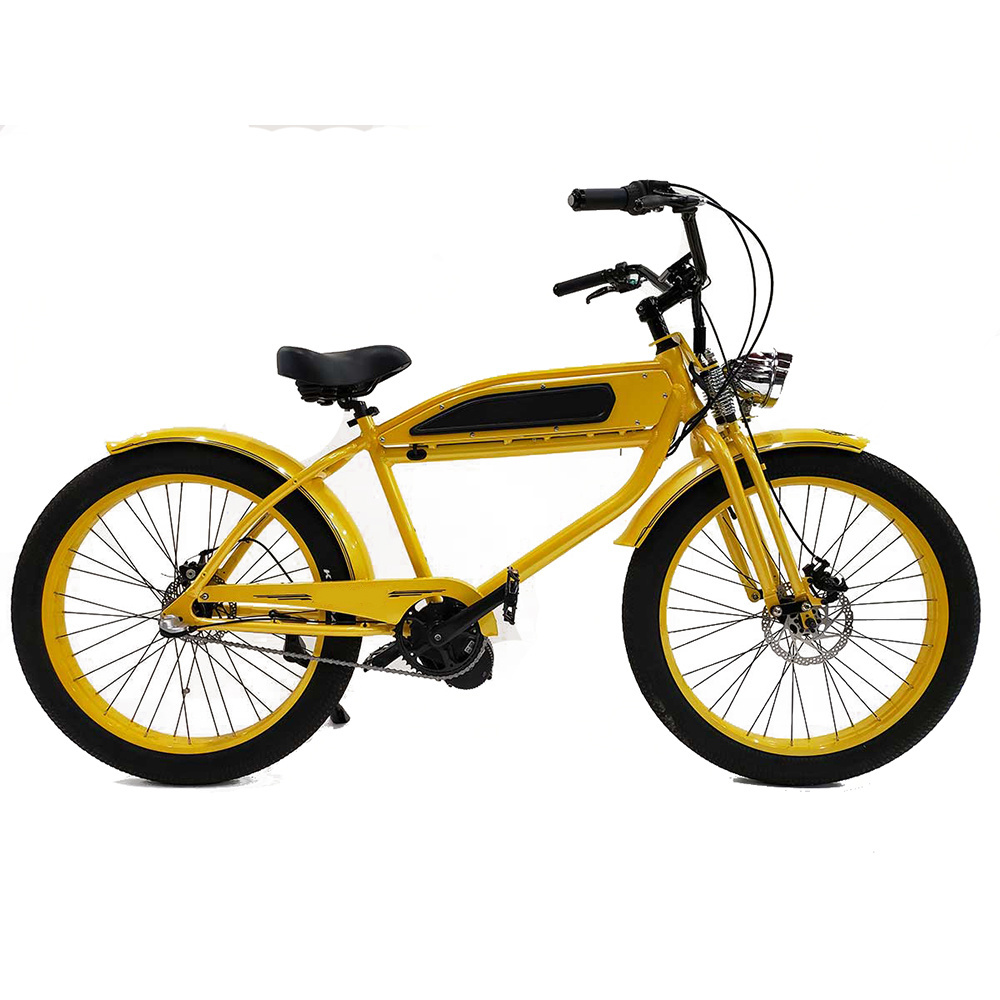 Electric bike beach cruiser 26inch*4.0 fat tire bike