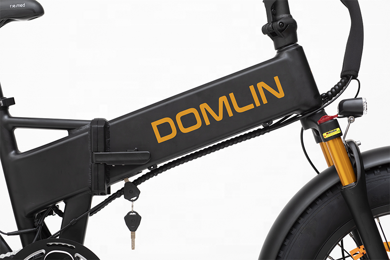 DOMLIN 36V 7 Speed Mid Absorber 20 Inch Folding MATE Ebike Foldable Fat Tire Electric Bike