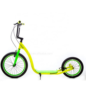 Chinese factory OEM 24 inch wheel  adult kick scooter Two wheel foot scooter foot city bike