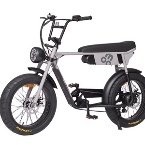 High Quality Snow Electric Bike 20*4.0 Electric Fat Tire Ebike 500W Disc Brake/Hydraulic Brake Electric Bike Banana Seat Ebike