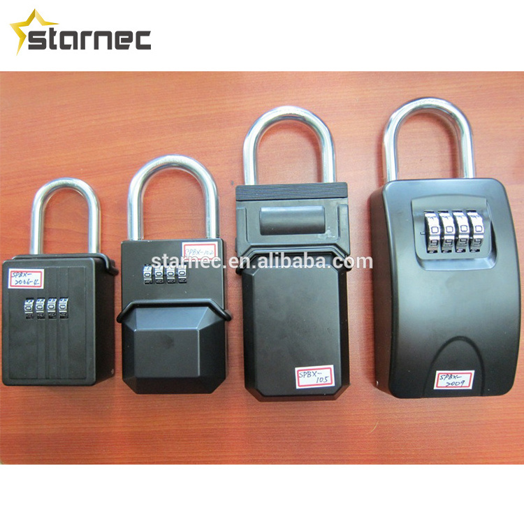 Key Lock Box Key Safe Box Case For Storage Hide Keys Gate Real Estate House Usage Sport Store Card Safety Lock Box