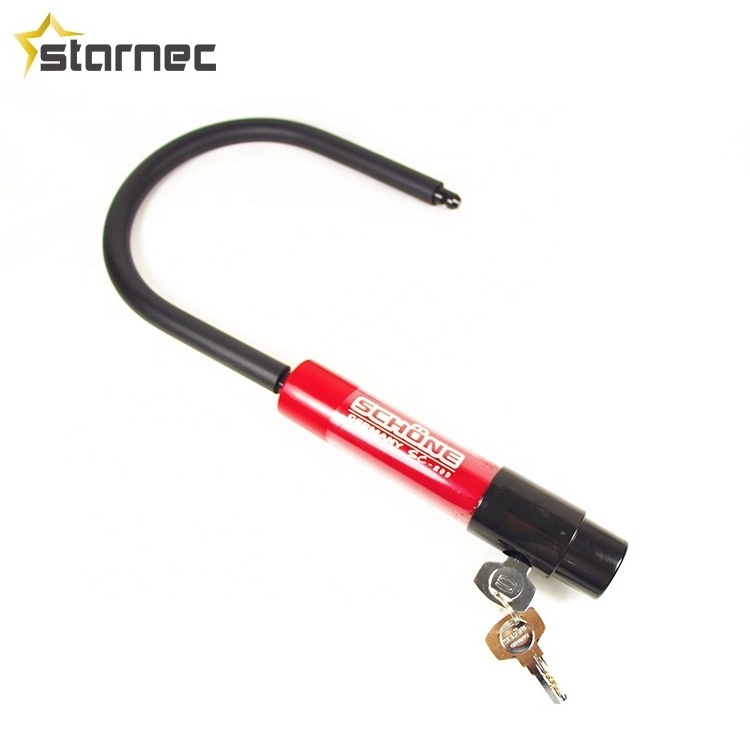 16mm U Shackle Bike Security Smart Bicycle Lock With 2 Brass Keys U Lock Bike Lock