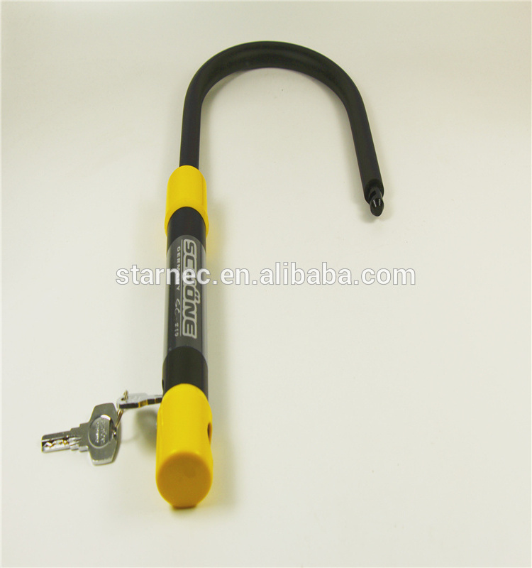 Wholesale Support  Steel Bicycle Motor Accessories Anti-Theft U Key Bike Locks