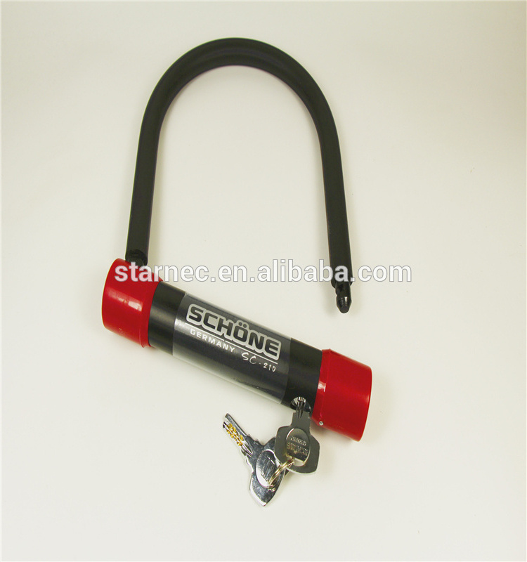 Wholesale Support  Steel Bicycle Motor Accessories Anti-Theft U Key Bike Locks