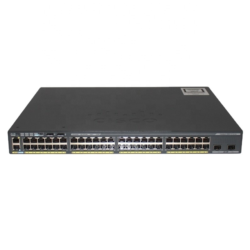 Original and Genuine enterprise switches 2960X series 48 ports LAN Base poe switch WS-C2960X-48LPD-L