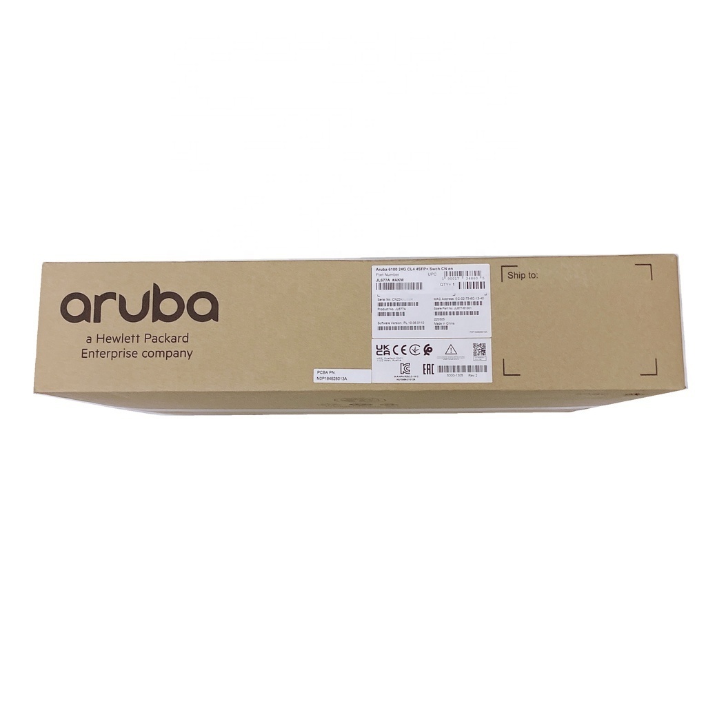 Aruba 6100 24G CL4 4SFP+ network switch 24 port switch JL677A