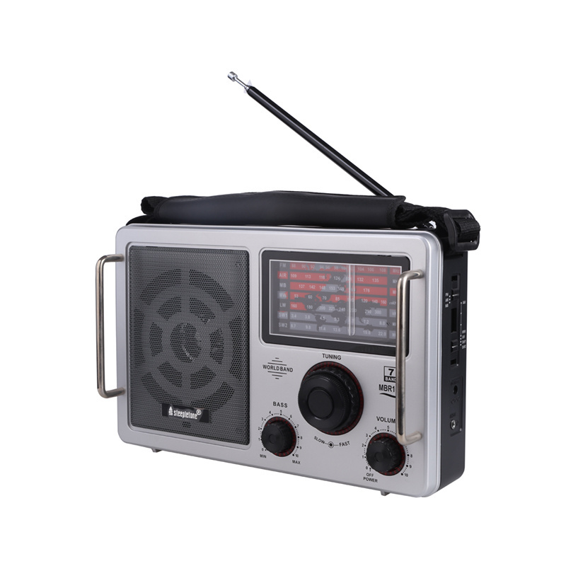 Multiband AM FM SW1-2  LW AIR 12 band radio portable world receiver radio with volume control