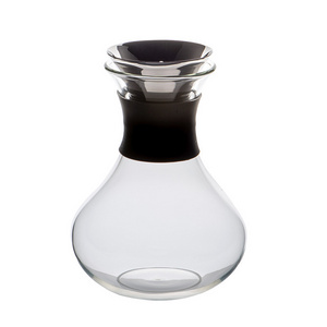 China Manufacture Quality Heat-resisting Whiskey Glass Liquor Decanter Vase Shaped Wine Glass Decanter