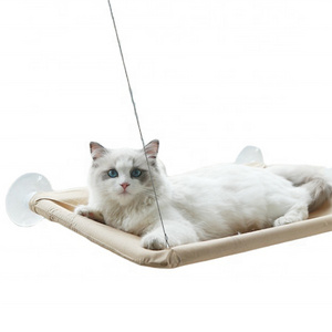 Wholesale Cat Window Perch Hammock Bed Seat with Suction Cups Space Saving Wall Mounted Pets Cat Hammock