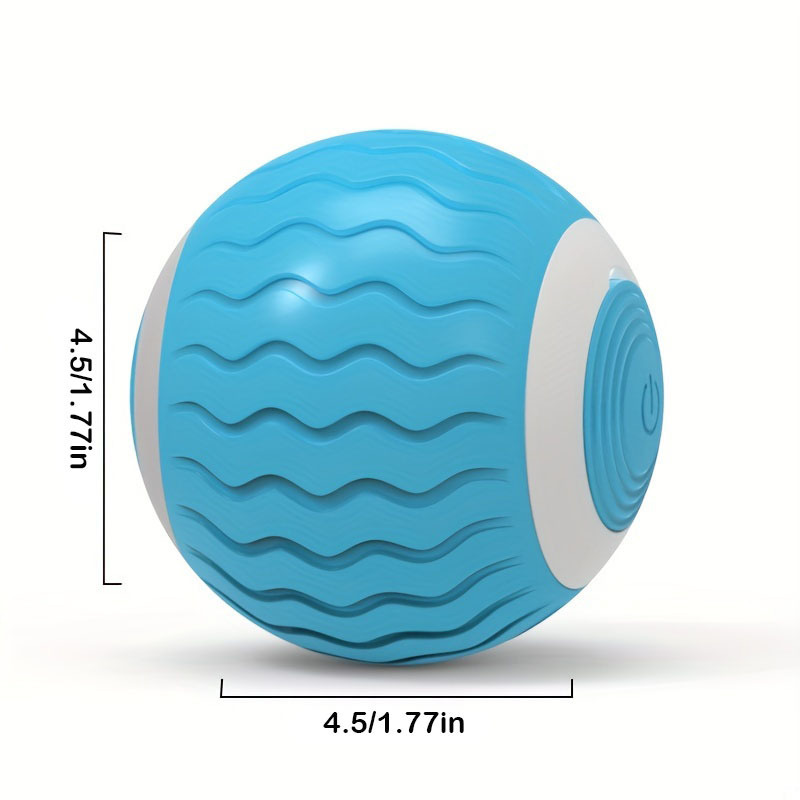 Hot Selling USB Rechargeable Smart Gravity Jumping Ball Interactive Dog Toy Automatic Rolling Ball Electric Cat Toys