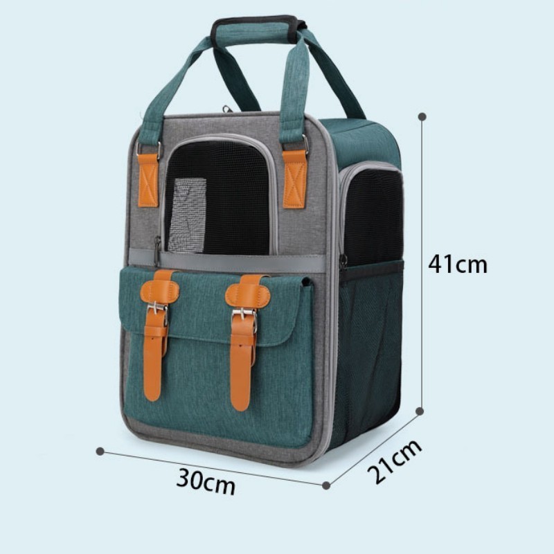 New Design Breathable Mesh Dog Backpack Portable Outdoor Dog Cat Travel Bag Pet Carrier