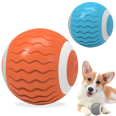 Hot Selling USB Rechargeable Smart Gravity Jumping Ball Interactive Dog Toy Automatic Rolling Ball Electric Cat Toys