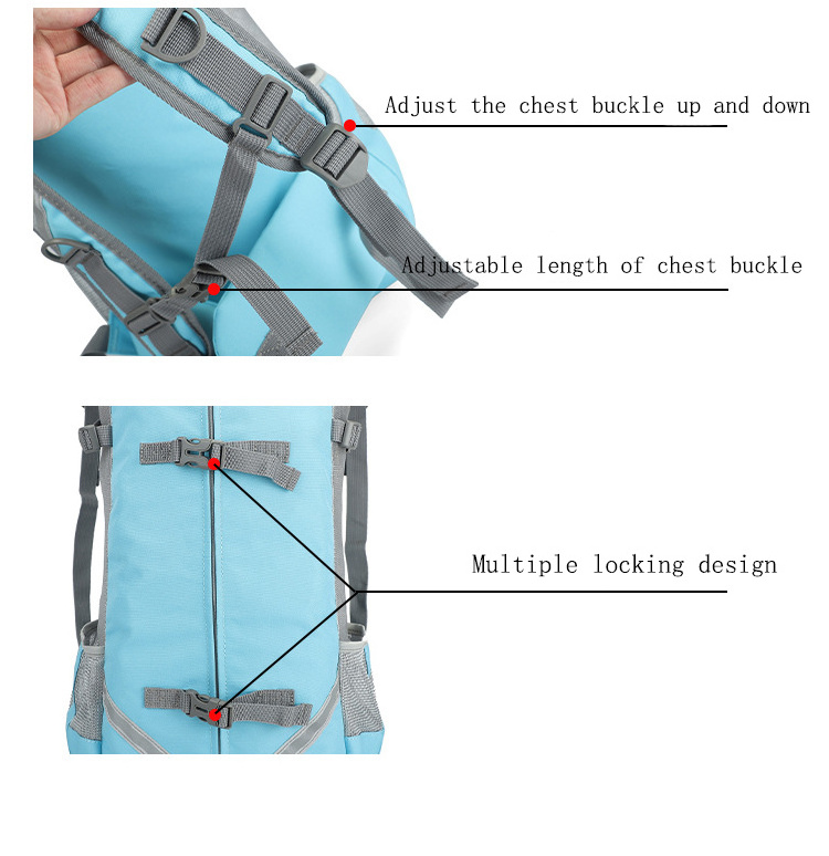 Dog Carrier Adjustable Backpack Hiking Pet Carrier Riding Pet Backpack For Medium Dogs