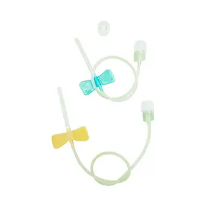 Disposable Scalp Vein Set Butterfly Winged IV Administration Double Wing Infusion Needle Manufacturer