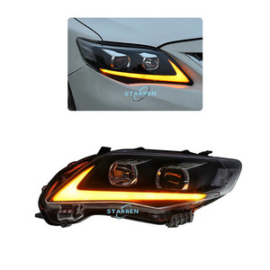 Suitable for 2007-2013 Toyota Corolla LED Daytime Running Lights Headlights High Quality Running Lights Plug and Play