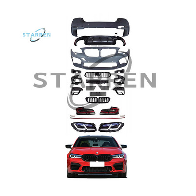 High Quality F10 Upgrade To G30 Lci 2022 F90 M5 Bodykit For Bmw F10 Accessories Bodykit 5 Series F10 F18 Body Kit