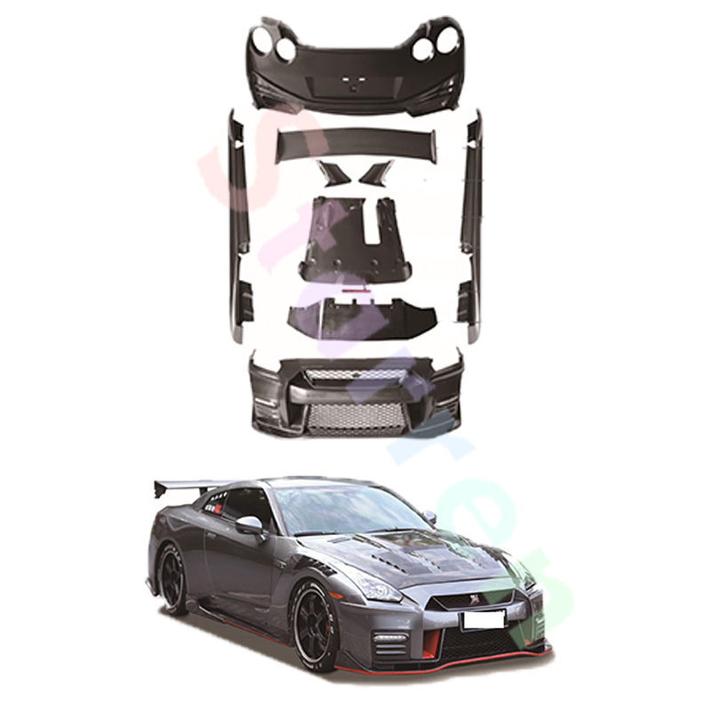 Factory Wholesale High Quality Nismo Style 2008-2017 GTR Bumper Car Parts Wide Full Body kit for GTR R35 Nismo Kit