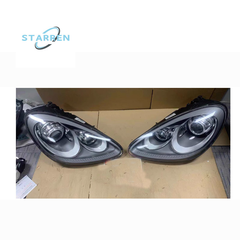 Original quality Head Lamp Headlight 95863117500 95863117600 For Porsche Cayenne 2011 2012 2013 2014 Low  Version Body Kit