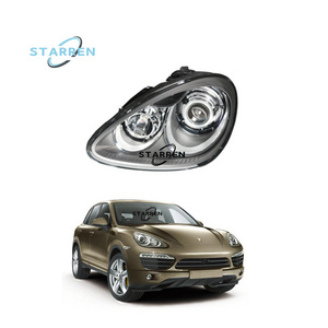 Original quality Head Lamp Headlight 95863117500 95863117600 For Porsche Cayenne 2011 2012 2013 2014 Low  Version Body Kit