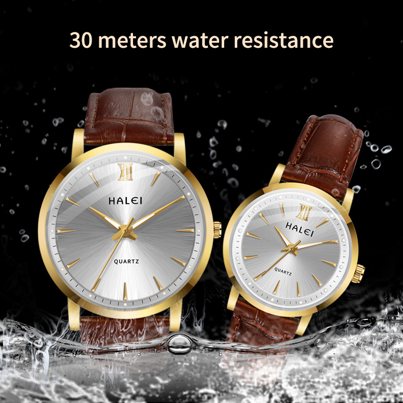 STAR RUDDER 543ML men wrist watches genuine leather brand,designer couple watch set,islamic girls hand watch for lover