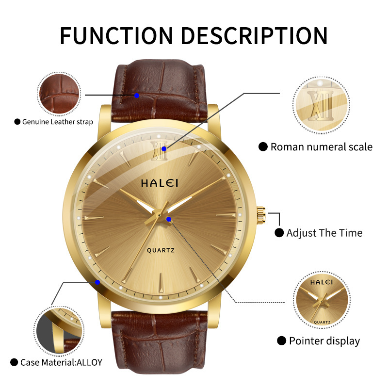 STAR RUDDER 543ML men wrist watches genuine leather brand,designer couple watch set,islamic girls hand watch for lover