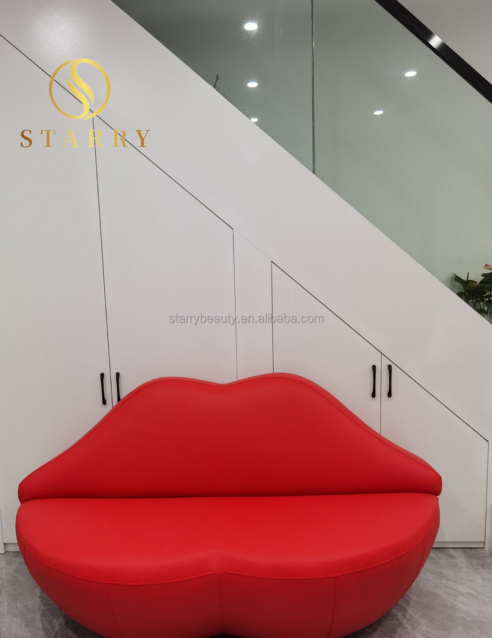 Office Sofa Furniture Lip Chair Sofas And Chairs Red Lip Shape Sofa Chair