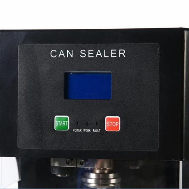 110v 220v 230v Low Price Handle Style Pet Can Sealing Machine Wholesale Manual Clear Pet Plastic Can Sealer Machines