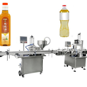 Automatic Fully Essential Cooking Lubricant Olive Palm Coconut Oil Cartridge Bottle Filling Machine