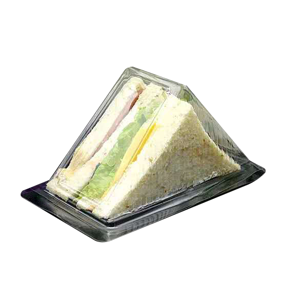 keep fresh triangle sandwich cheese tray sealing packing machine