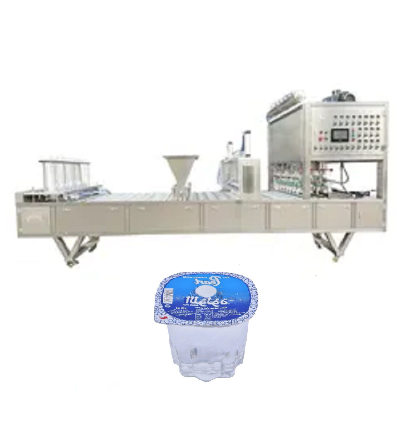 Factory Price 4 Lines Automatic Plastic Drinking Cup Water Filling Sealing Machine and mineral water cup filling  machine