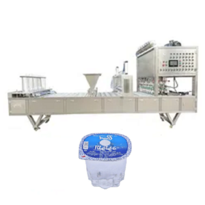 Factory Price 4 Lines Automatic Plastic Drinking Cup Water Filling Sealing Machine and mineral water cup filling  machine