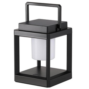 High Quality Portable Rechargeable Solar LED Nightstand Lantern for Patio Walking Reading Camping