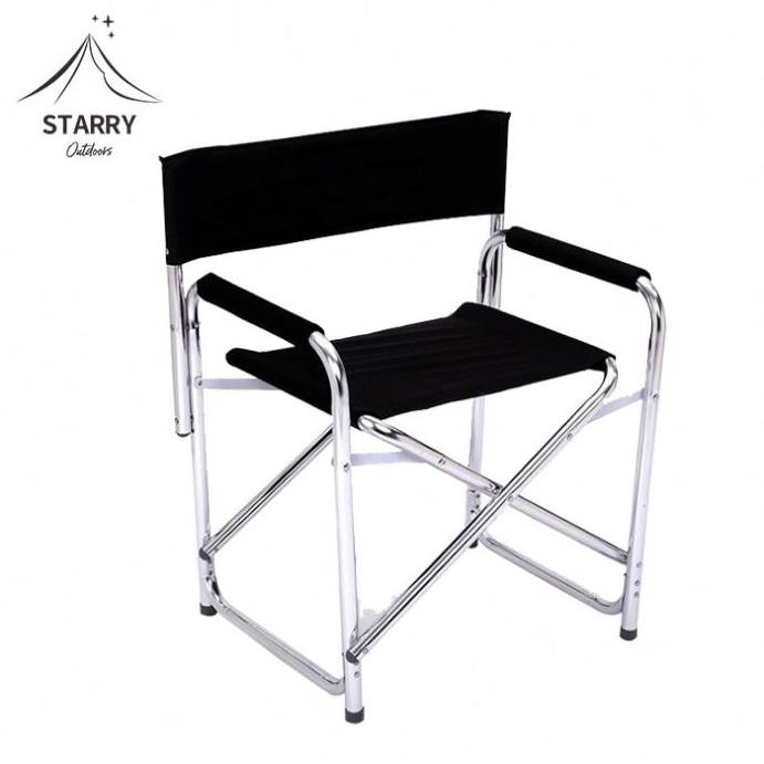 OEM Professional Folding Portable Upgrade Tall Director Makeup Artist Chair